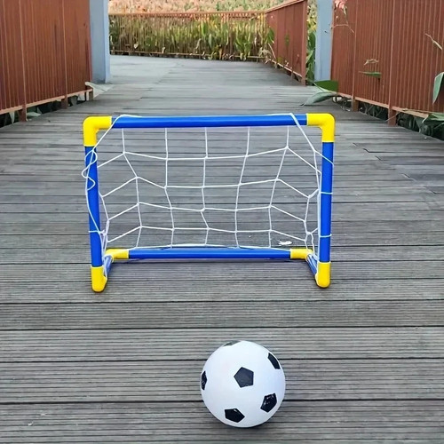 Portable micro soccer goal - portable, set