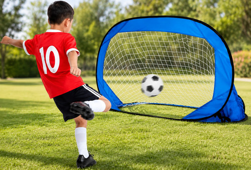 Kids football goal set - football, with