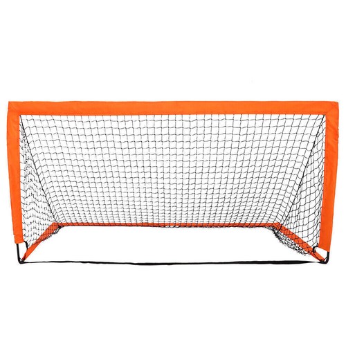 Portable soccer goal pop - soccer, up
