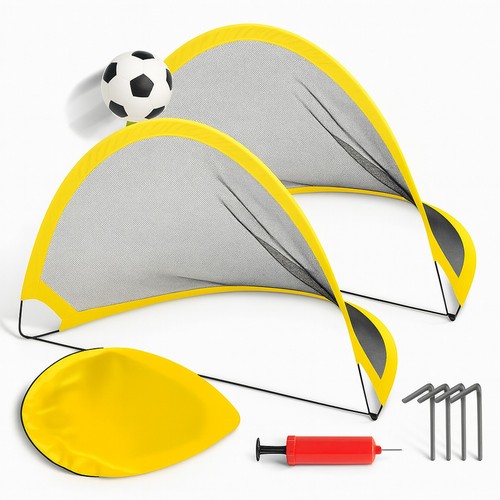 Kids football goal 80x62cm - 2x,