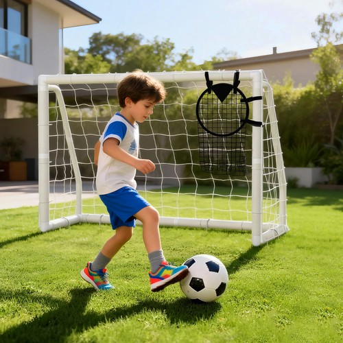 Portable pvc folding soccer - portable,