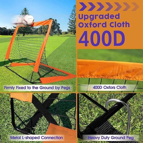 Soccer goal net set - set, portable